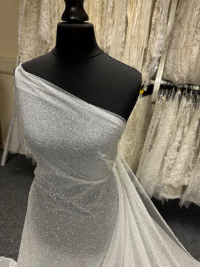 Porcelain Glitter Tulle - Salvage