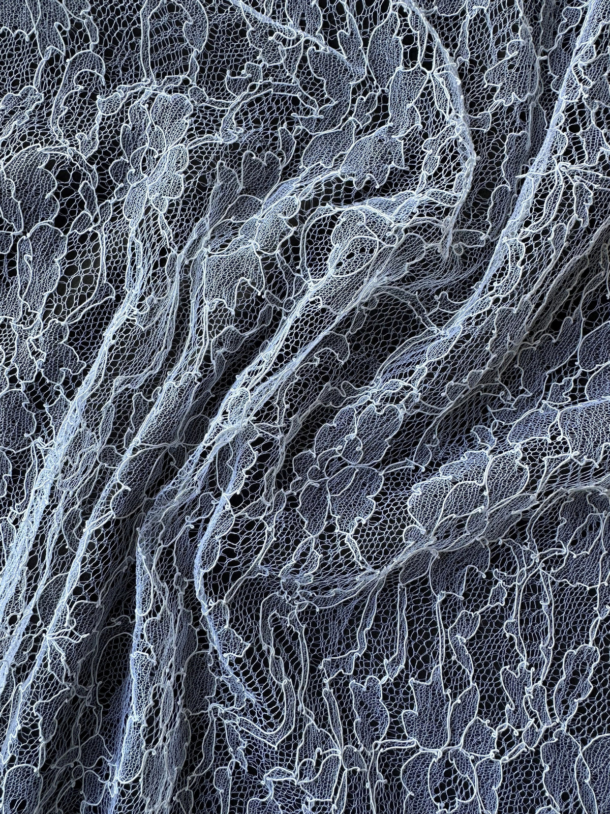 White Chantilly Lace - Samantha