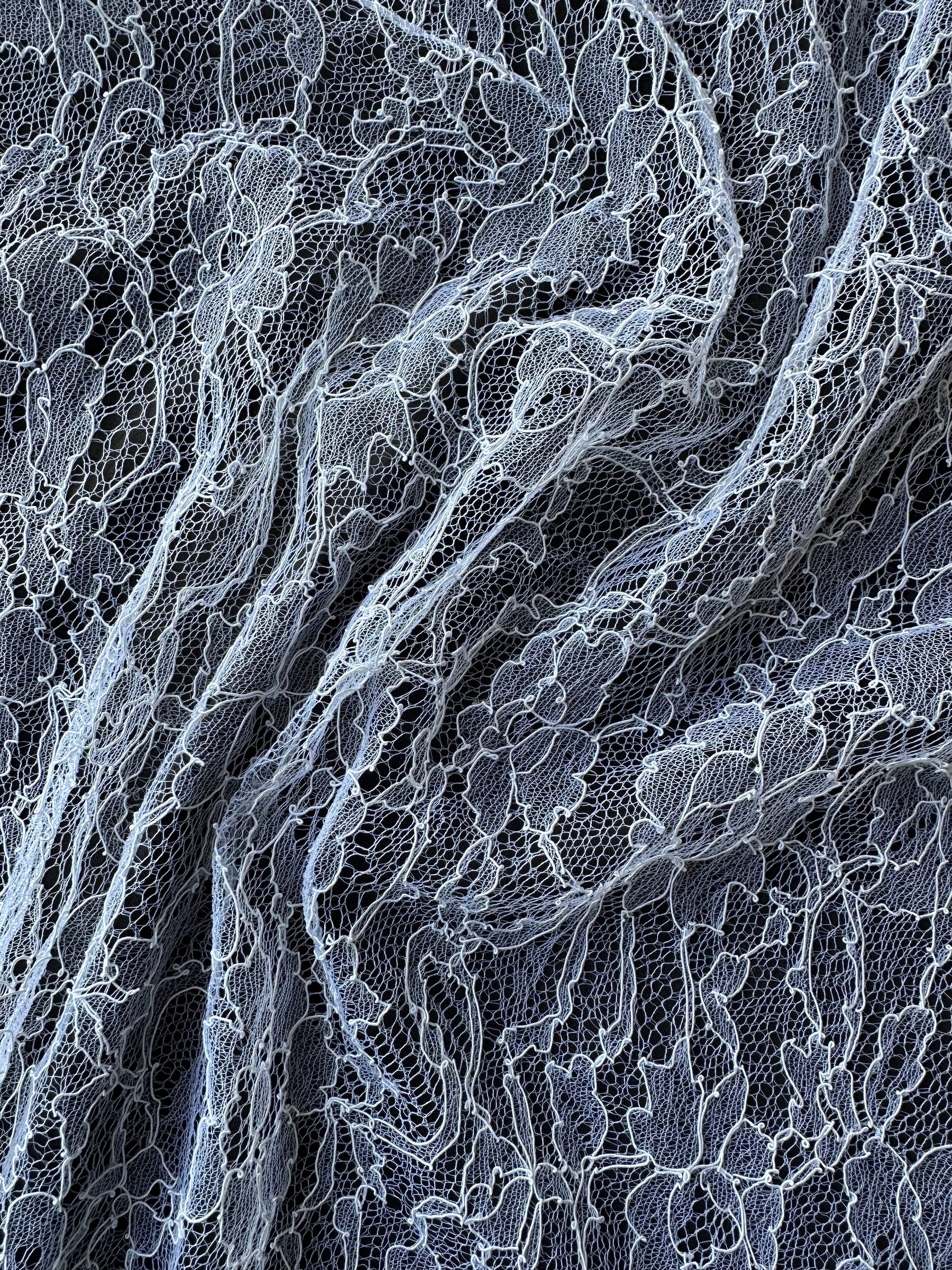 White Chantilly Lace - Samantha