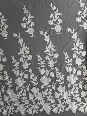 Ivory Embroidered Lace - Santana