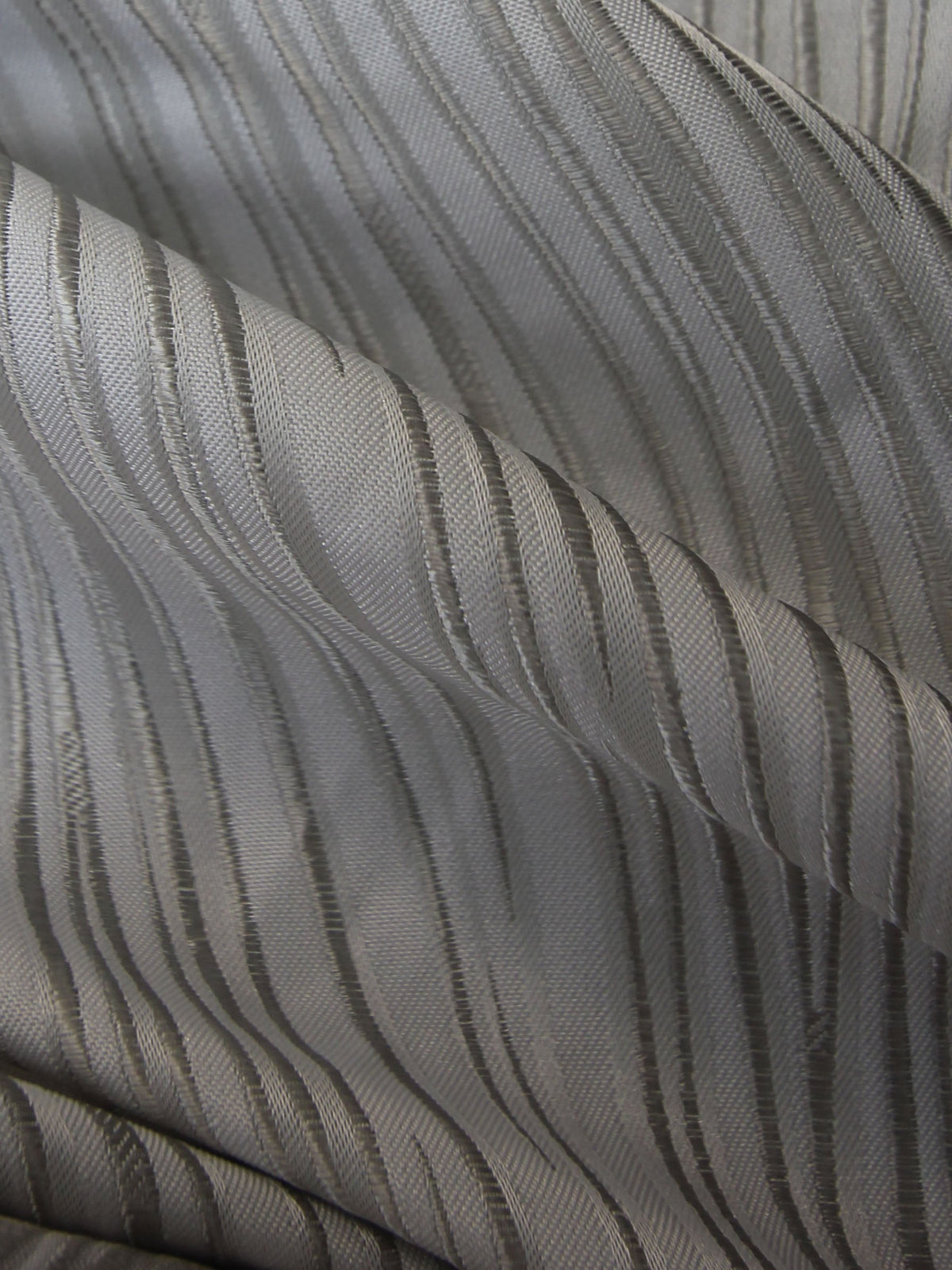 Silver Waistcoat Fabric - Berlin
