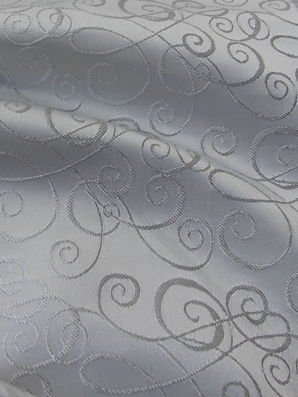 Silver Waistcoat Fabric - Vienna