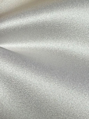 Silver Polyester Satin - Canada