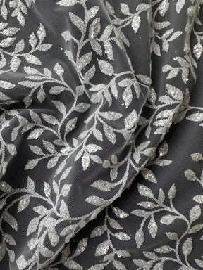 Ivory Glitter Lace - Simeon TU0061