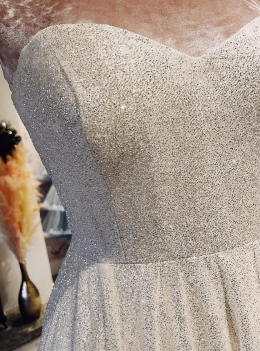 Ivory Glitter Tulle - Sorcery Ivory Glitter Tulle - Sorcery