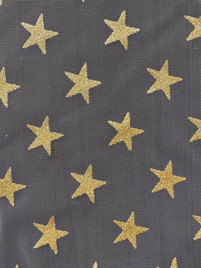 Gold Star Tulle - Spangle