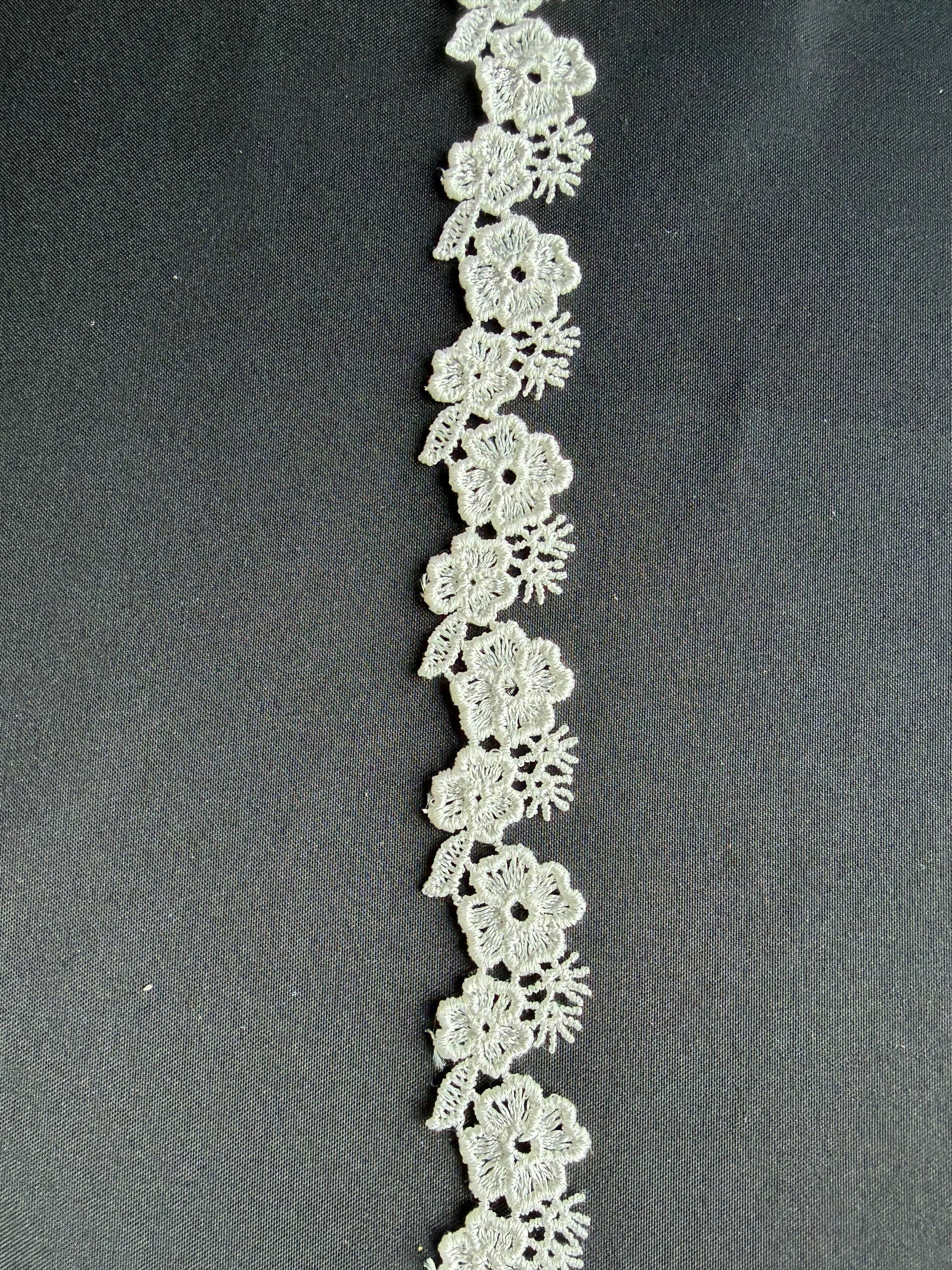Ivory Guipure Lace Trim - T711