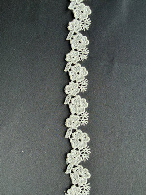 Ivory Guipure Lace Trim - T711