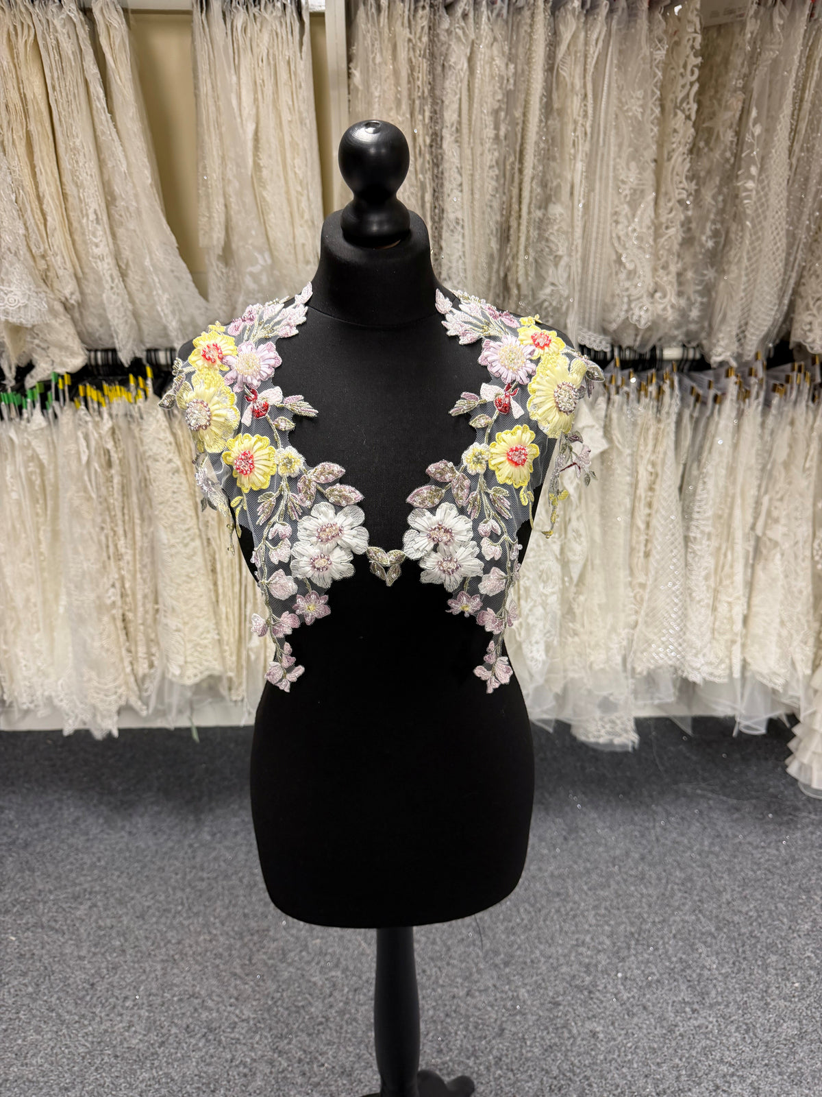 Multicoloured Lace Appliques - MT4020