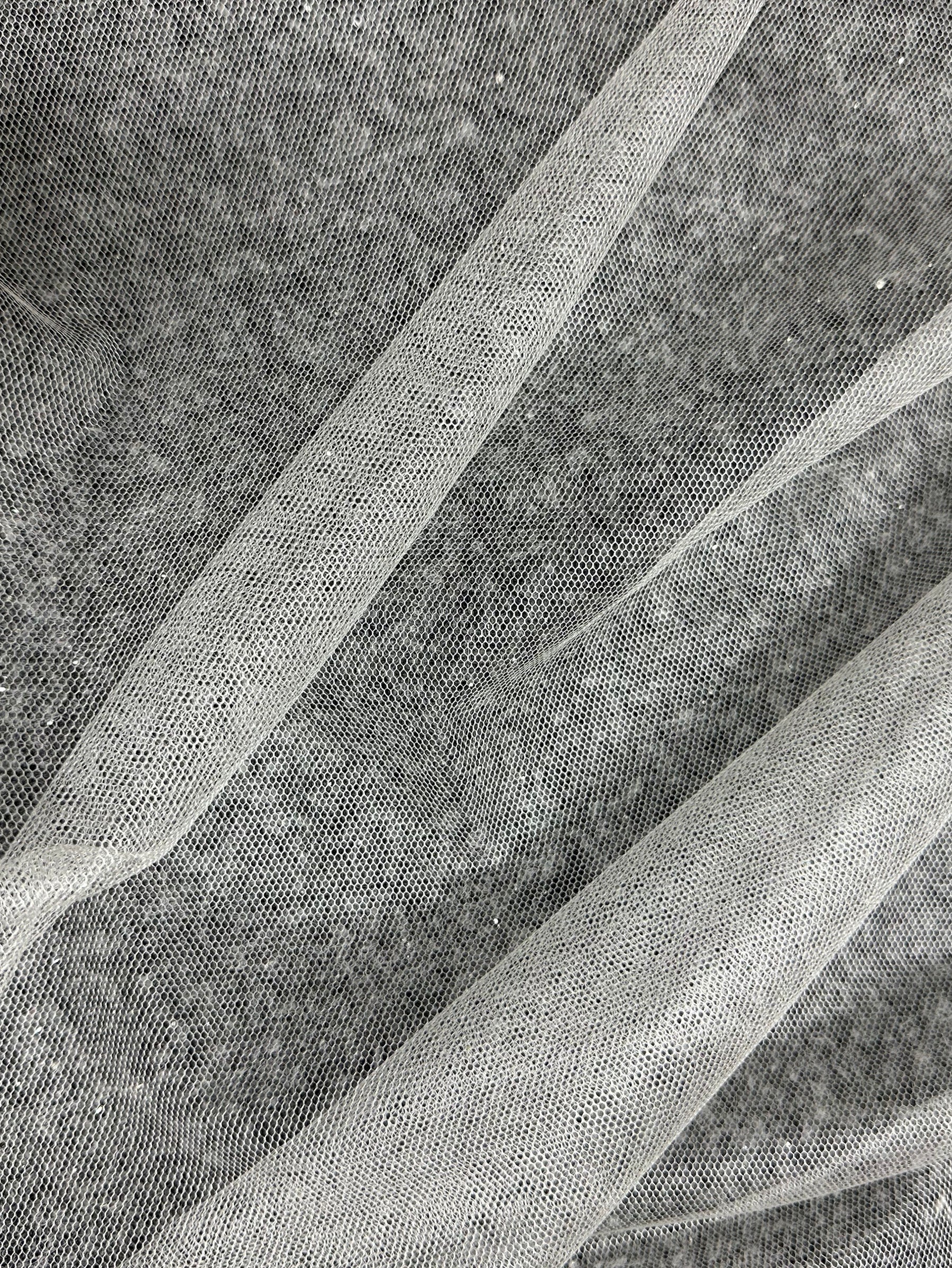 Ivory Silk Tulle - TU0067