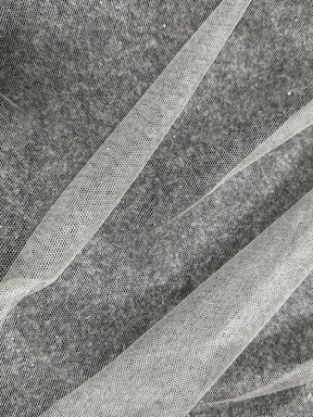 Ivory Silk Tulle - TU0067