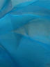 Turquoise Silk Chiffon - Tempest