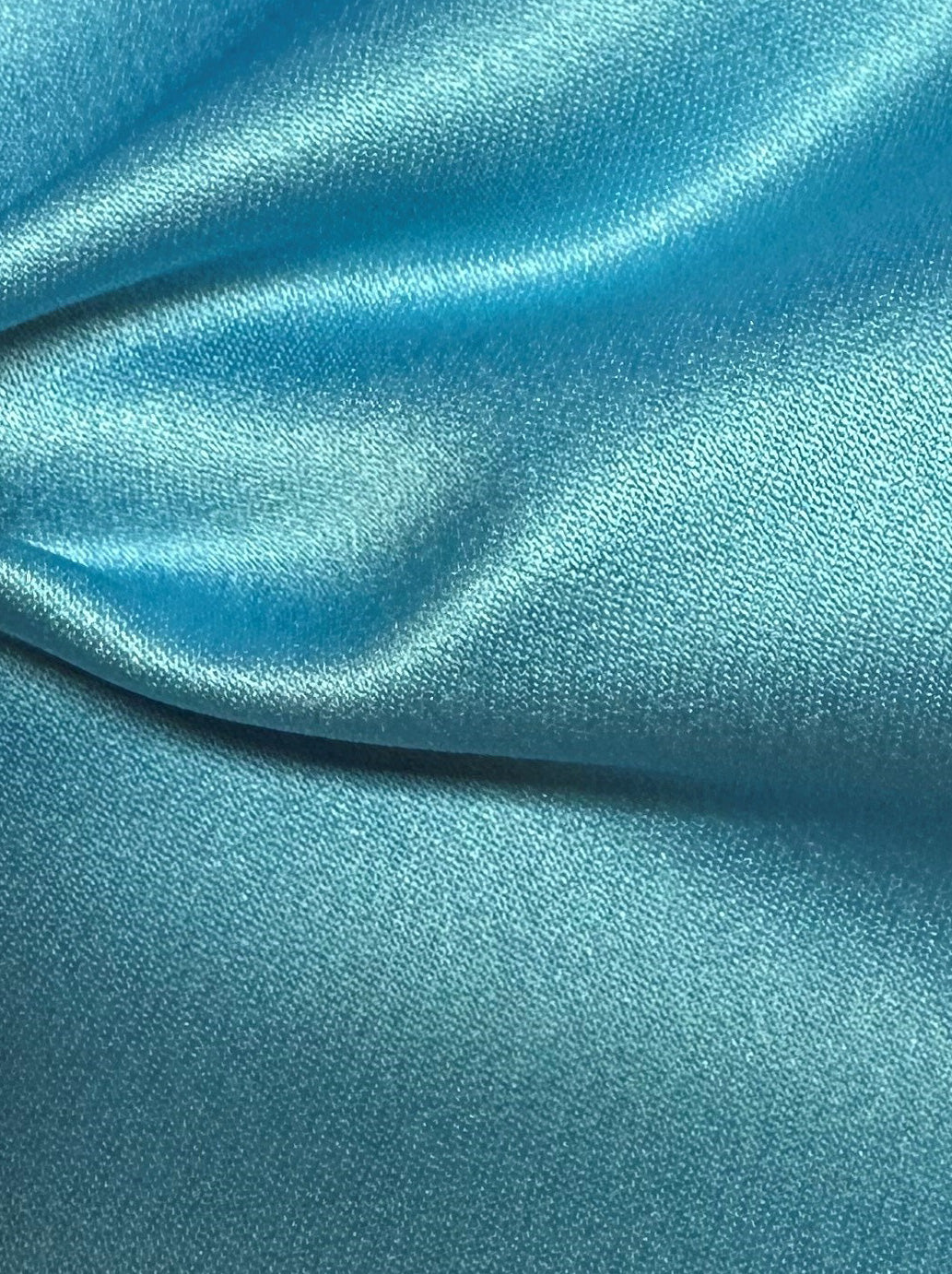 Turquoise Polyester Satin - Canada