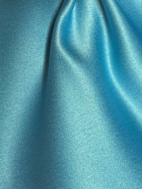 Turquoise Polyester Satin - Canada