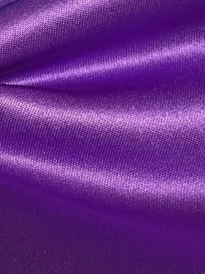 Violet Polyester Satin - Canada