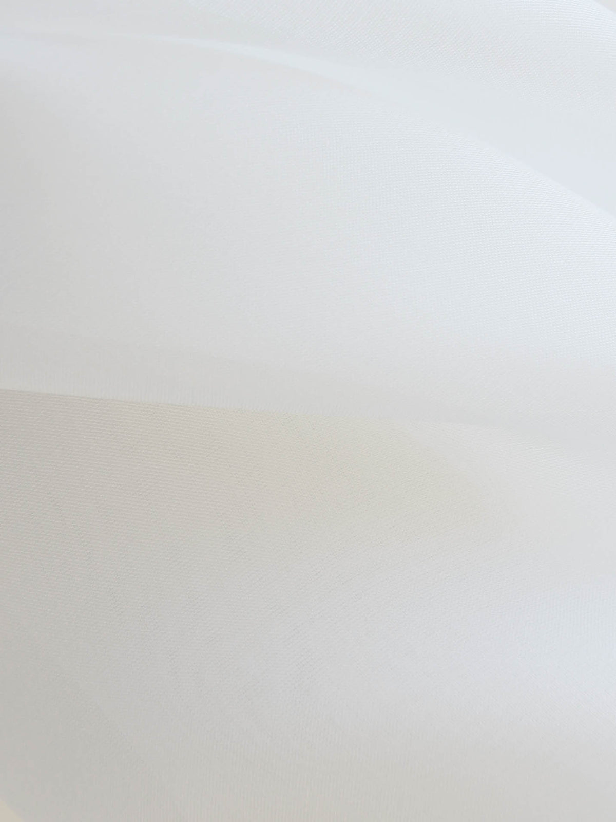 White Silk Chiffon - Superba