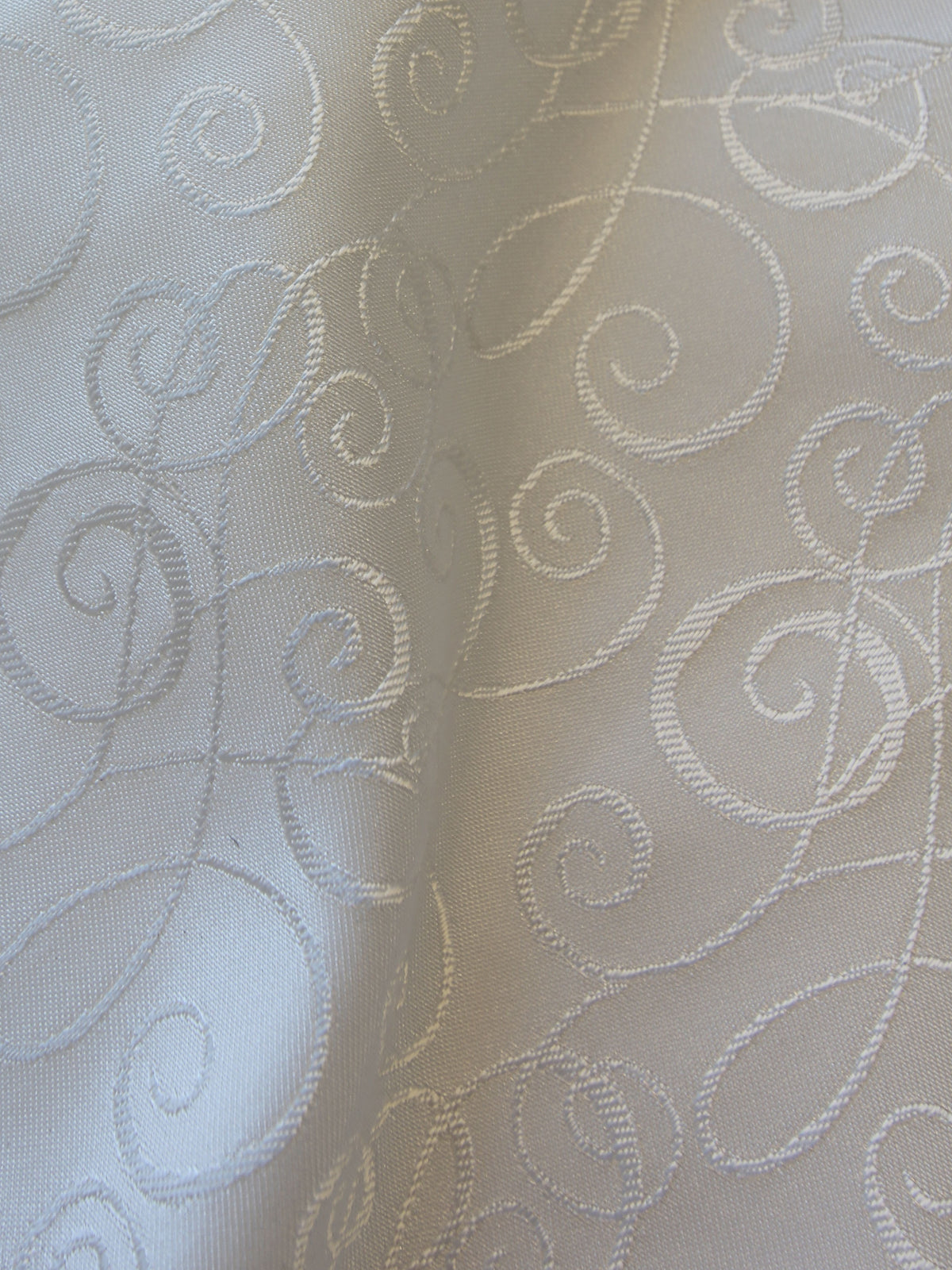 White Waistcoat Fabric - Vienna