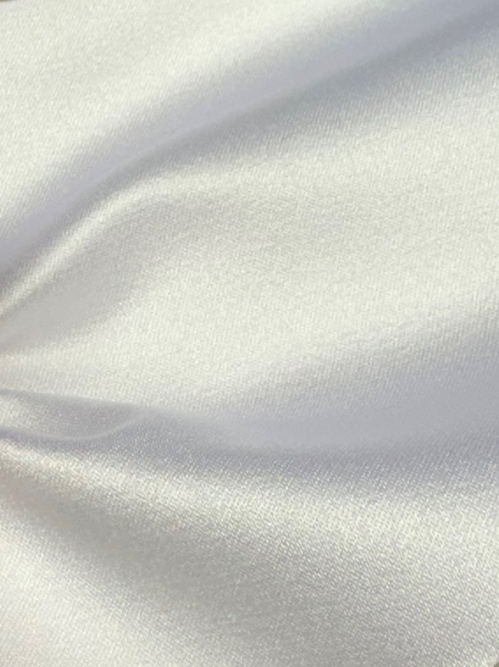 White Polyester Satin - Canada
