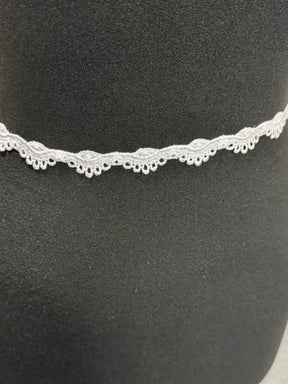 White Guipure Lace Trim - T359