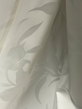 Ivory Italian Silk Blend Brocade - Worthy