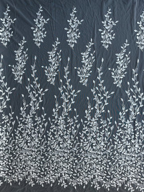 Ivory Embroidered Sequin Lace – EB3060