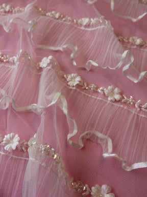 Ivory 3D Lace - Araceli