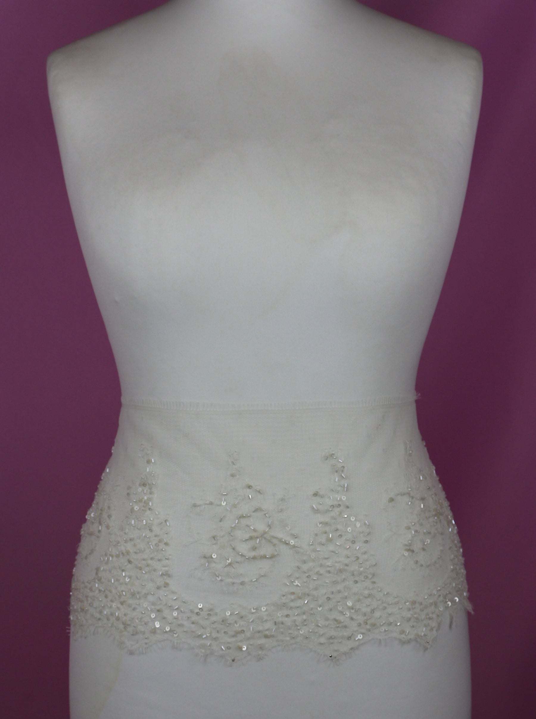 Ivory Beaded Lace Trim – Acer