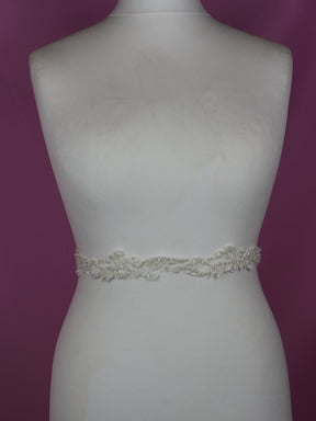 Ivory Beaded Lace Trim – Allanah