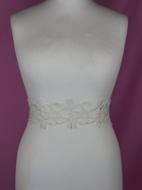 Ivory Corded Lace Trim - Amarylis