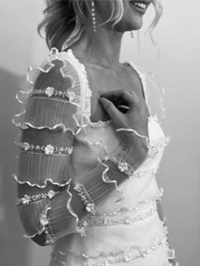 Ivory 3D Lace - Araceli