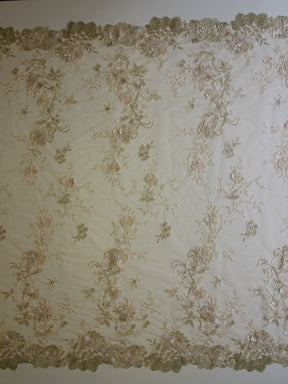 Gold Embroidery Lace - Aubrelia