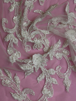 Ivory Beaded Lace - Bibi