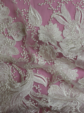 Ivory Embroidery Lace - Bronwyn