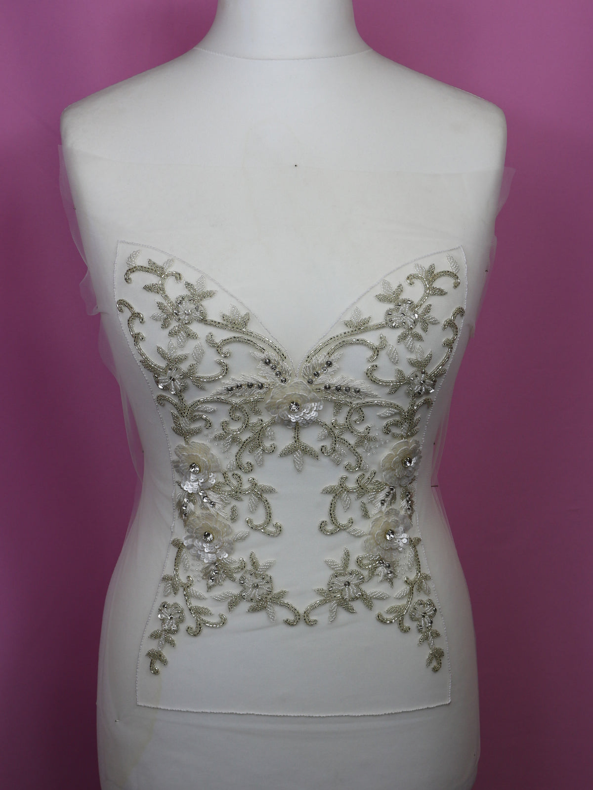 Crystal Bodice Motif - Calm