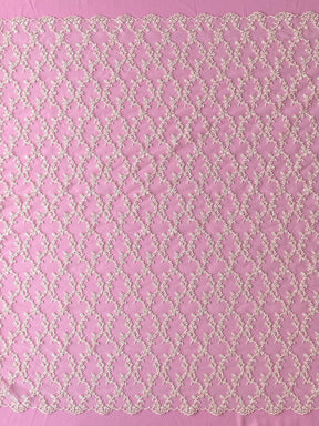 Champagne French Embroidered Lace - Larissa