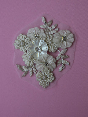 Crystal Embroidery - Aster