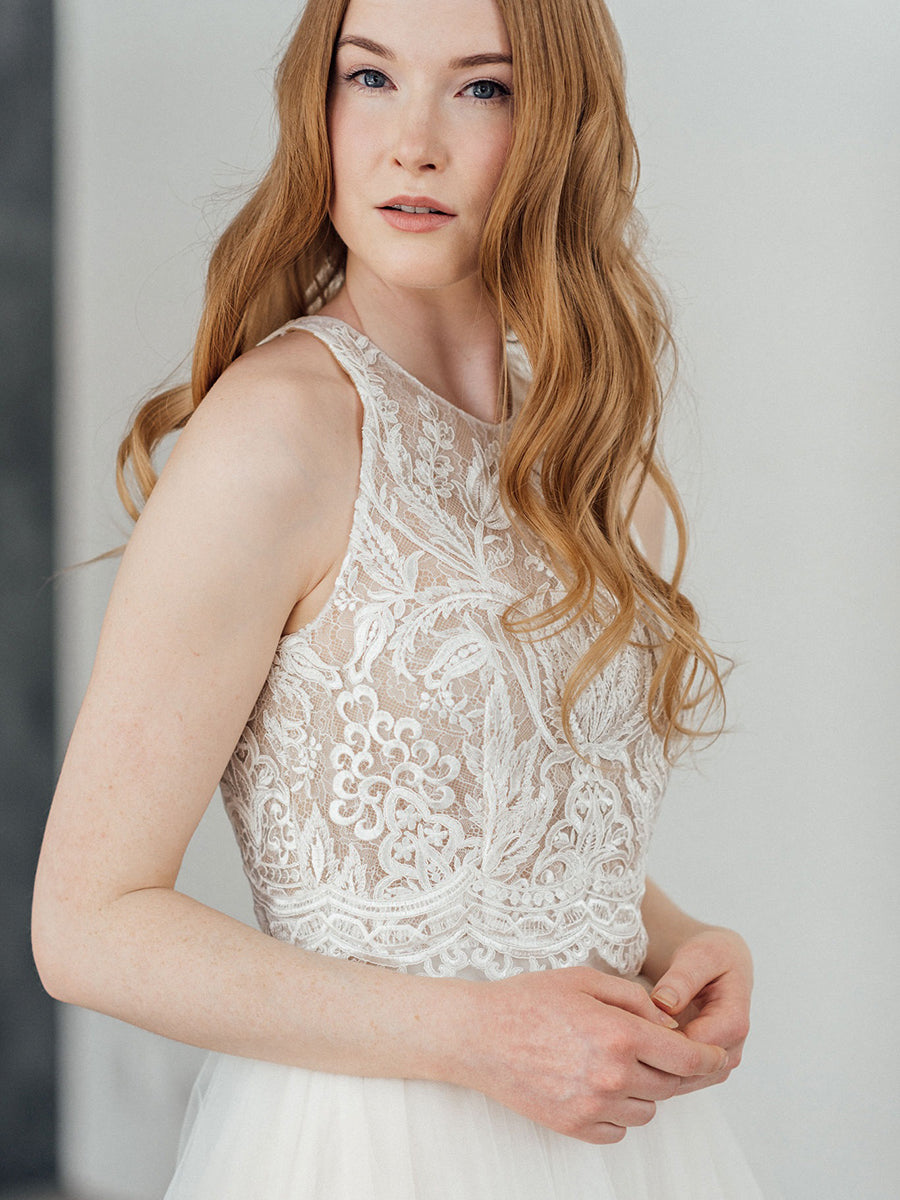 Ivory Corded Lace - Dilys