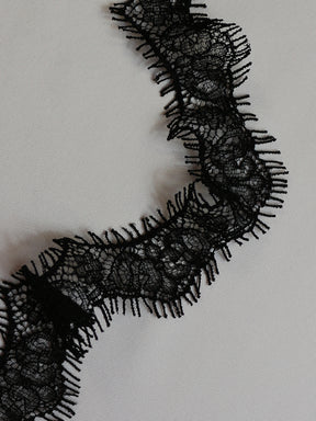 Black Lace Trim - Ember