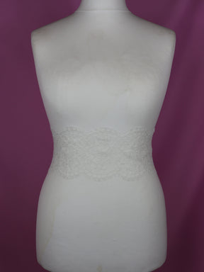 Ivory Chantilly Lace Trim - Francesca