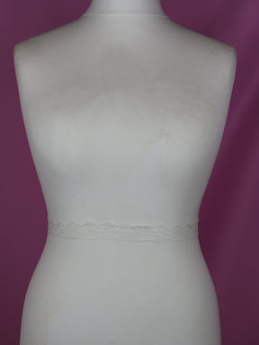 Ivory Chantilly Lace Trim - Georgia