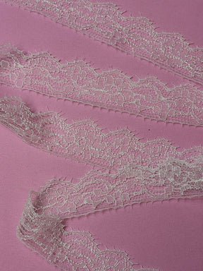 Ivory Chantilly Lace Trim - Georgia