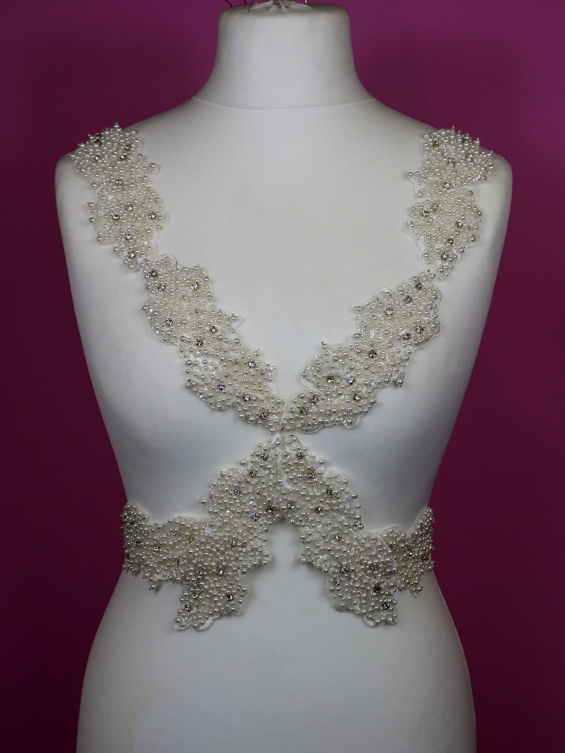 Crystal Embroidery - Gladioli