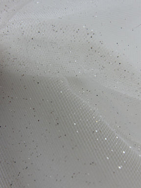 Ivory Glitter Tulle – Effervescence