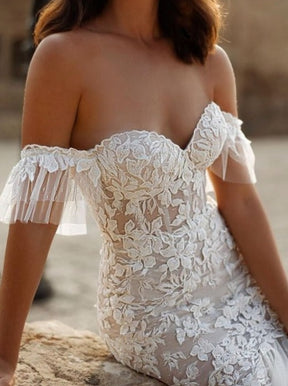 Ivory Beaded Embroidered Lace - Jeroboam