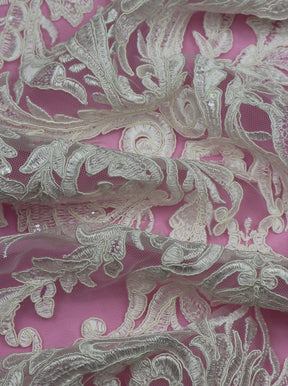 Ivory Corded Lace - Etienne