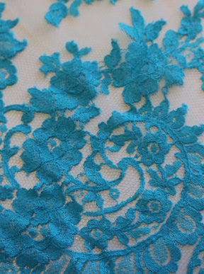 Turquoise Blue Lace - Eleanor