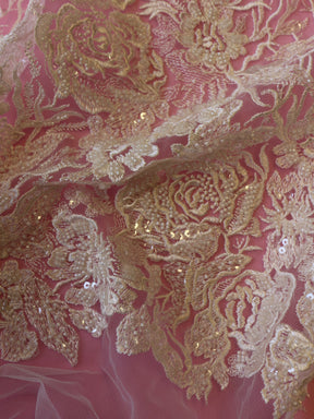 Ivory Beaded Lace - Martianna