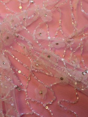 Ivory Beaded Lace - Zundira