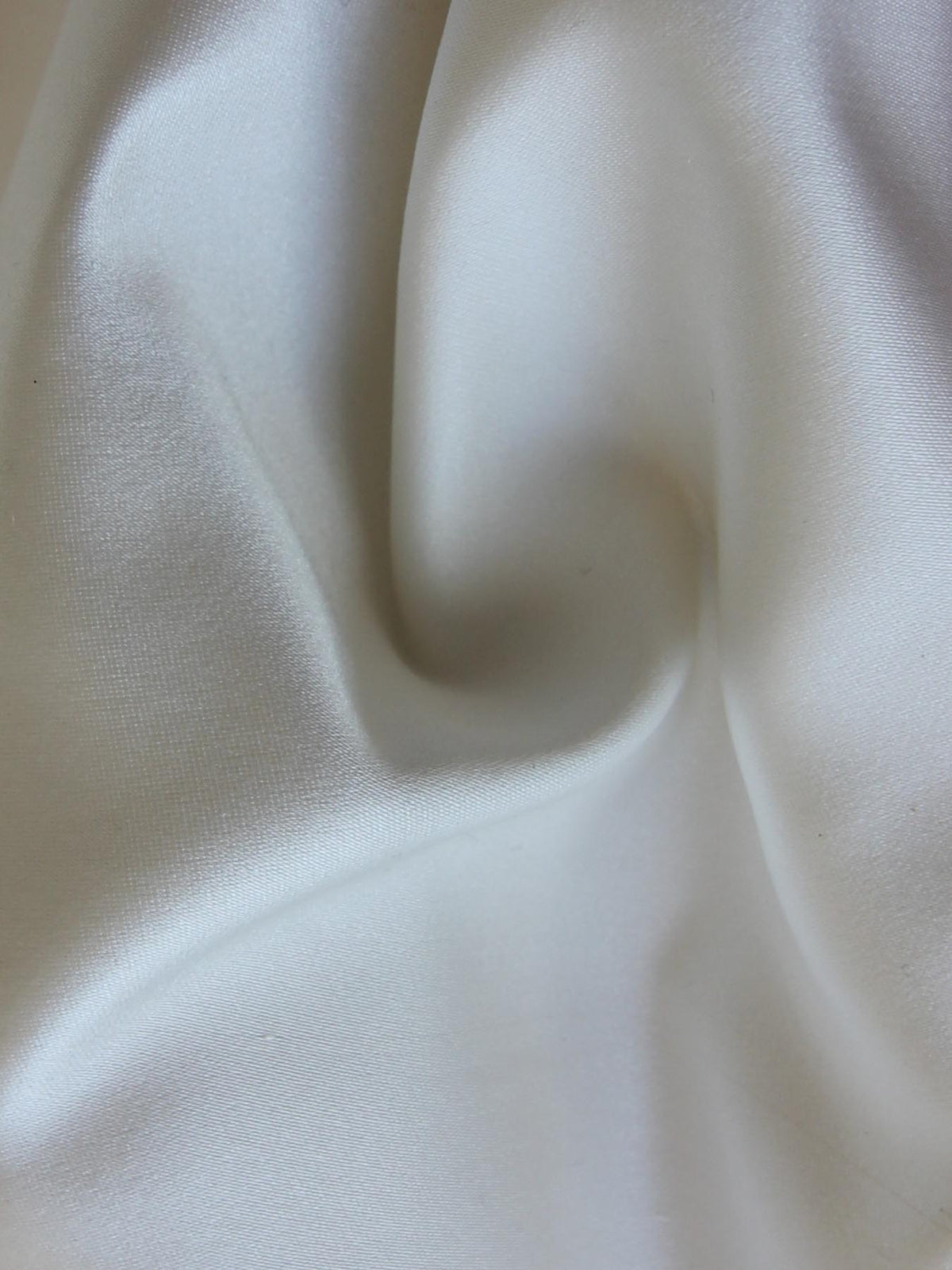 Ivory Heavy Silk Satin - Pomp