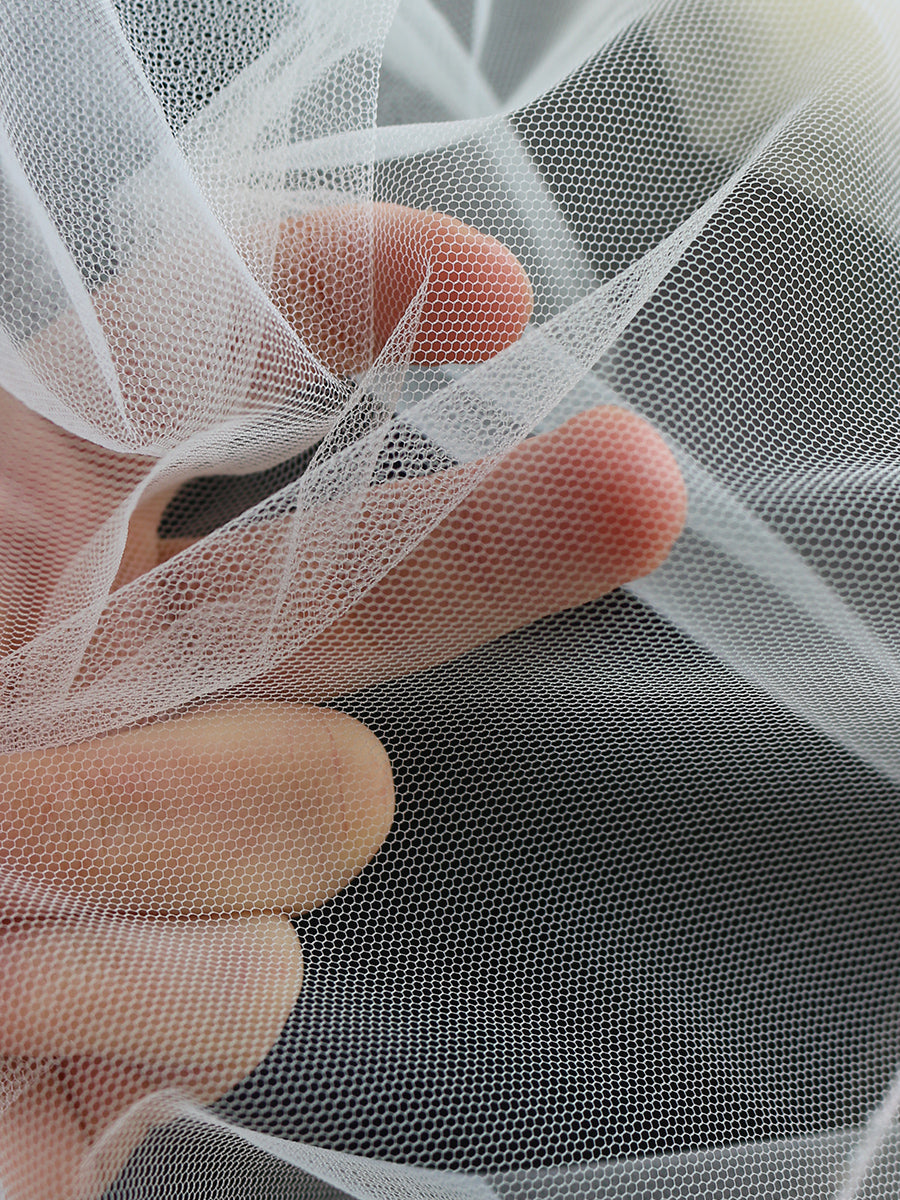 Ivory Bridal Tulle for Veils (300cm/118") – Flow